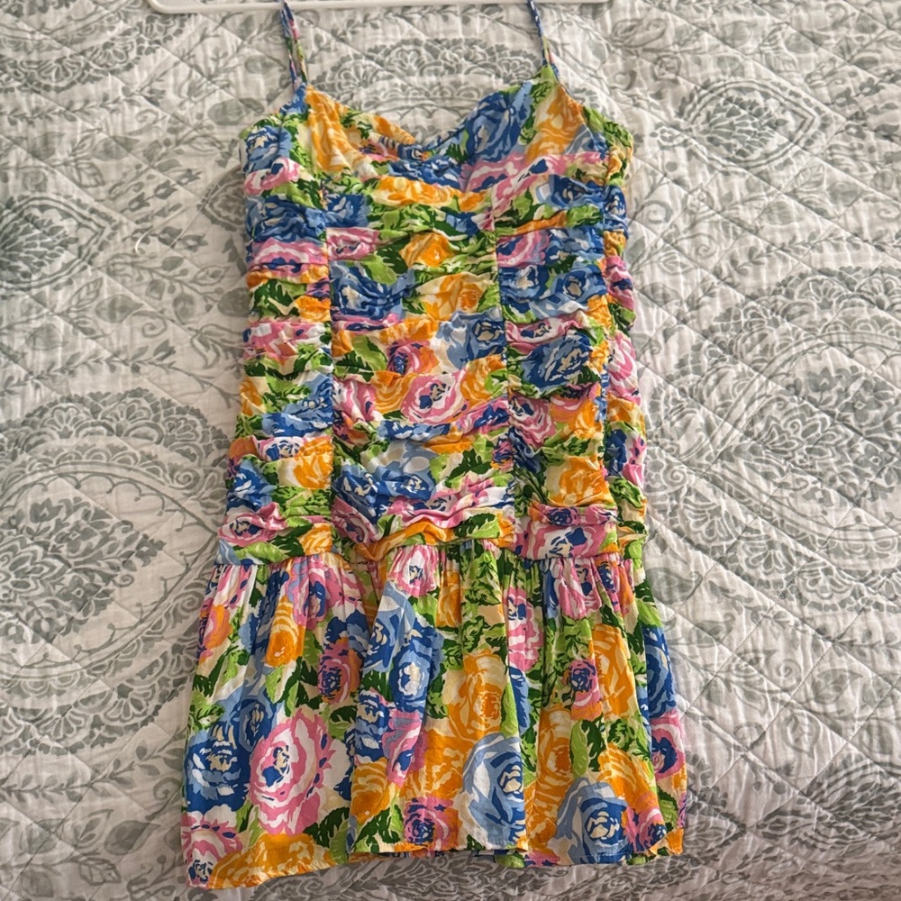 Zara Multicolor Floral Dress